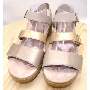 Dansko Malena‎ Platform Sandals Womens Metallic Multi Size 42 US 11.5-12 Strappy